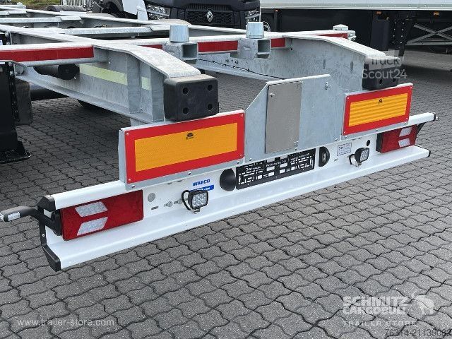 Swap chassis trailer GT Trailers Zentralachsanhänger Wechselfahrgestell Standard