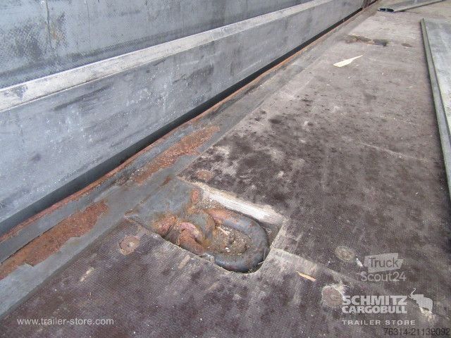 Open semitrailer with tarp Krone Curtainsider Coil