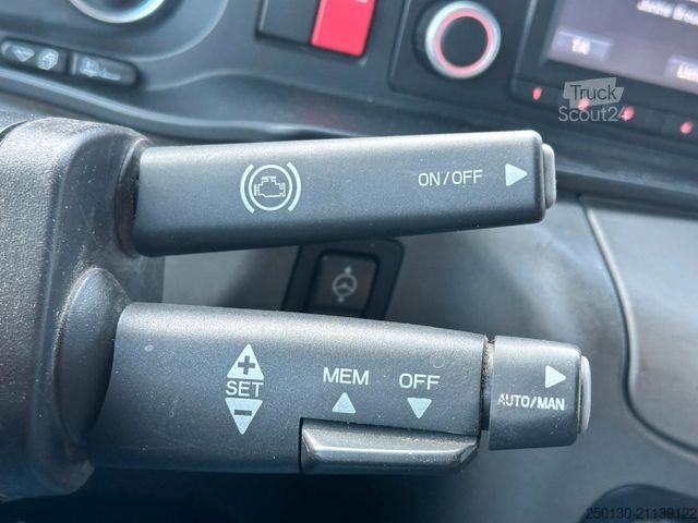 Planbil med presenning MAN TGS 26.360 6x2 LL Stapleraufnahme & Lenk/Lift