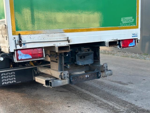 Planbil med presenning MAN TGS 26.360 6x2 LL Stapleraufnahme & Lenk/Lift