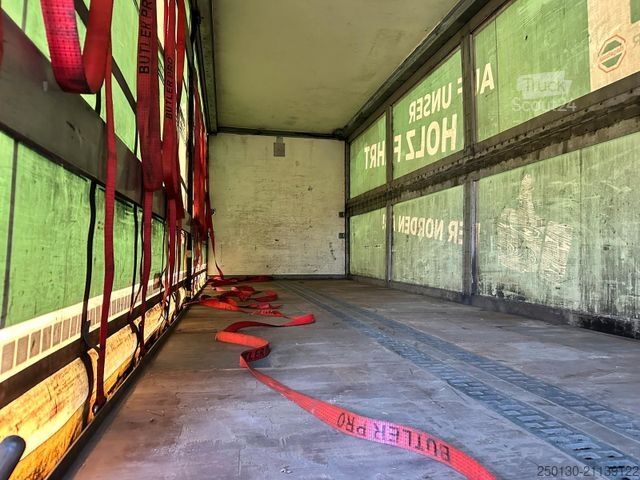 Planbil med presenning MAN TGS 26.360 6x2 LL Stapleraufnahme & Lenk/Lift