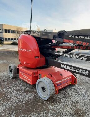 Nivelletty teleskooppialusta Manitou 150 AETJ-C 3D Elektro 15,00 m