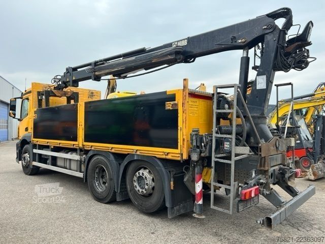 Krano sunkvežimis Mercedes-Benz Antos 2540 (SN828) + Hiab 166K Pro (2 x in stock)