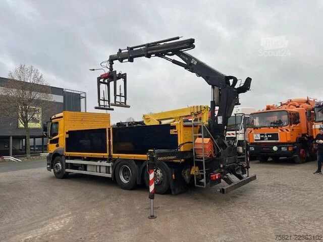 Krano sunkvežimis Mercedes-Benz Antos 2540 + Hiab 133 K Pro Hipro