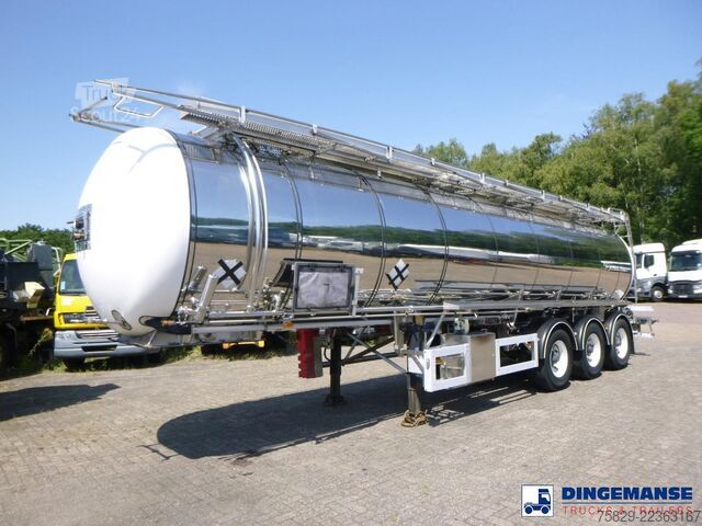 Réservoir Feldbinder Chemical tank inox 30 m3 / 1 comp