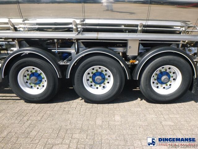 Réservoir Feldbinder Chemical tank inox 30 m3 / 1 comp