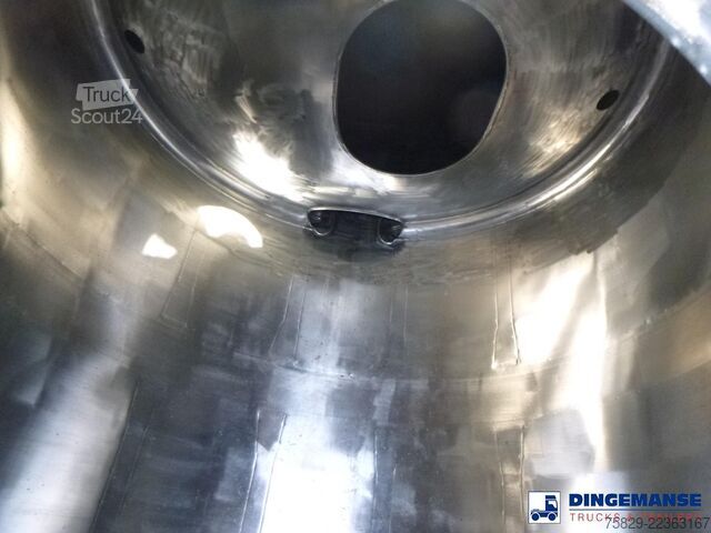 бак Feldbinder Chemical tank inox 30 m3 / 1 comp