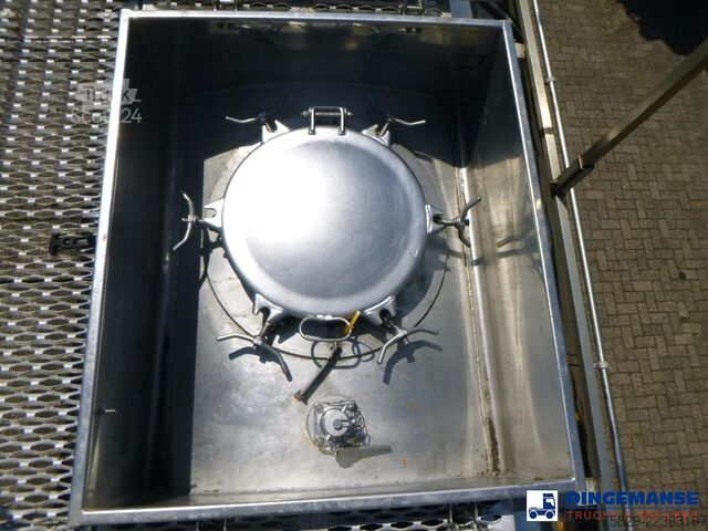 бак Feldbinder Chemical tank inox 30 m3 / 1 comp