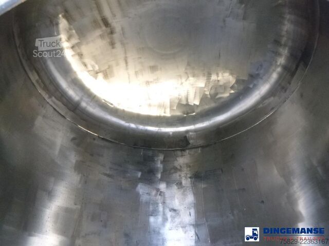 бак Feldbinder Chemical tank inox 30 m3 / 1 comp