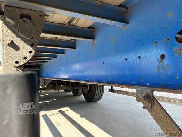 Schiebeplanen Groenewegen DRO-14-27 / Curtainside Trailer / BPW Drum / AP...