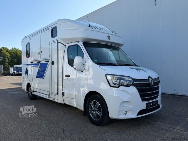 Karjankuljetusajoneuvo RENAULT Master 160 Paragan Pferde Wohnabteil