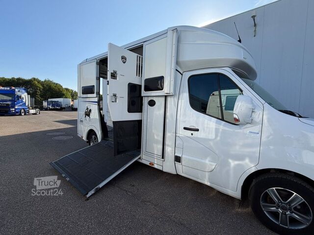 Karjankuljetusajoneuvo RENAULT Master 160 Paragan Pferde Wohnabteil