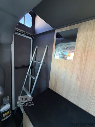 Karjankuljetusajoneuvo RENAULT Master 160 Paragan Pferde Wohnabteil