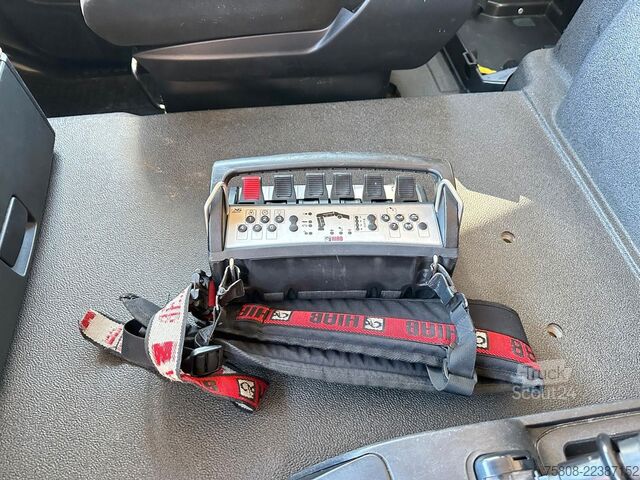 Lastebilmontert kran MAN TGS 26.460 Baustoff Hiab 177 Funk+Sitz Lenk AHK