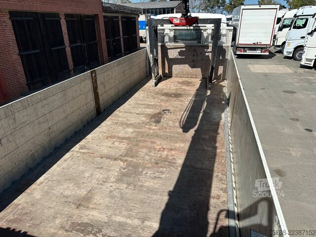 Lastebilmontert kran MAN TGS 26.460 Baustoff Hiab 177 Funk+Sitz Lenk AHK