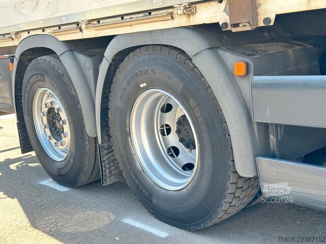 Lastebilmontert kran MAN TGS 26.460 Baustoff Hiab 177 Funk+Sitz Lenk AHK