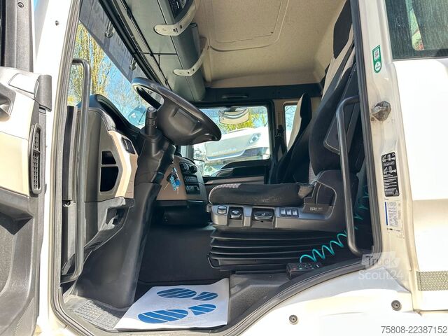 Lastebilmontert kran MAN TGS 26.460 Baustoff Hiab 177 Funk+Sitz Lenk AHK