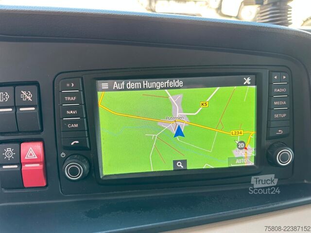 Lastebilmontert kran MAN TGS 26.460 Baustoff Hiab 177 Funk+Sitz Lenk AHK