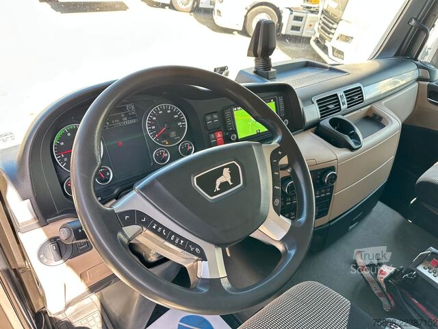 Lastebilmontert kran MAN TGS 26.460 Baustoff Hiab 177 Funk+Sitz Lenk AHK