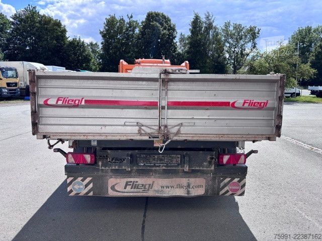 Remorcă basculantă trilaterală FLIEGL Dreiseitenkipper Tieflader TSK 210