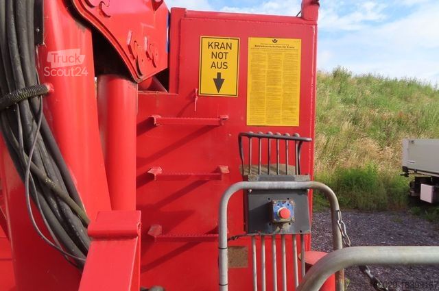 Remorcă cu șasiu interschimbabil  Krancontainer HMF 1063