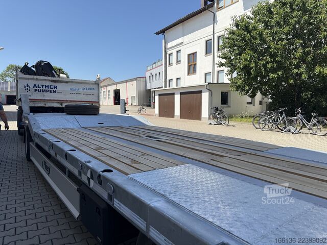 Tieflader Anhänger Fliegl Tiefladeanhänger DTS 300 Parabel/FH 6,5m