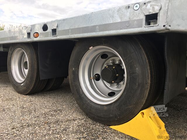 Tieflader Anhänger Fliegl Tiefladeanhänger DTS 300 Parabel/FH 6,5m
