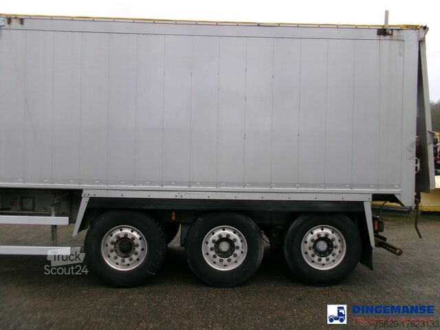 Tipper Wilcox Tipper trailer alu 52 m3 + tarpaulin
