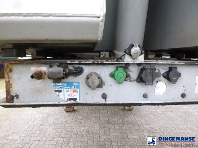 Tipper Wilcox Tipper trailer alu 52 m3 + tarpaulin