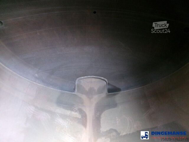 Танк Crane Fruehauf Chemical tank inox 22.5 m3 / 1 comp