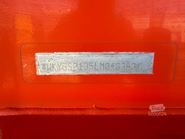 Kippers oplegger KEMPF 3Achs Stahl/ALU26,6m³ 2xLift ALCOA 2xKamera SAF
