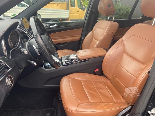 Pick-up MERCEDES-BENZ GLS 350 d4Matic 7Sitze Pano StHz AHK Leder braun