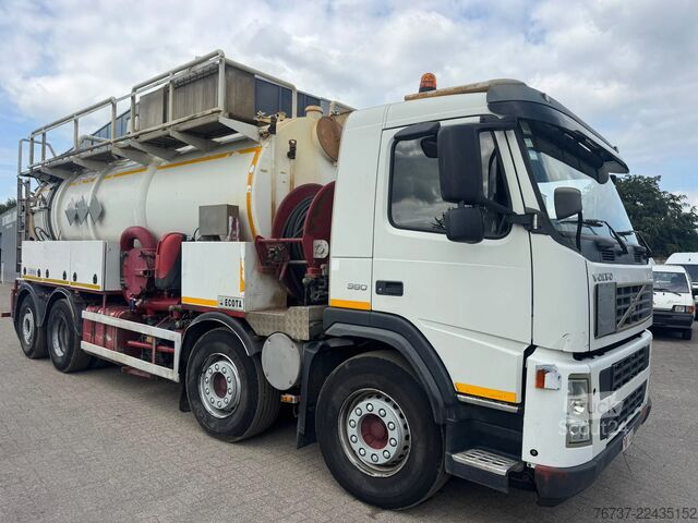 Saugfahrzeug Volvo FM 12.380 **8x2-VACUUMTRUCK-VIDANGEUR-BELGIAN O...