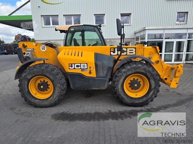 Teleskopiskais iekrāvējs JCB 560-80 AGRI