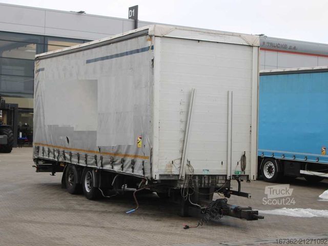 Otevřený přívěs s plachtou PANAV TVK18M