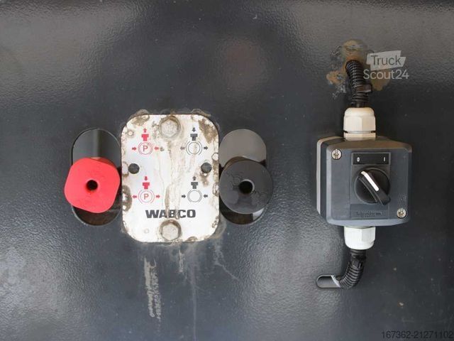 Sklopný návěs SCHWARZMÜLLER KIS 3/E, 2X LIFTING AXLE, SAF, 46m³