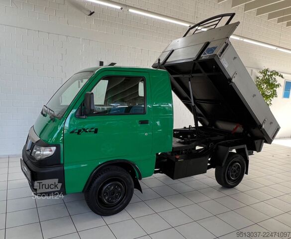 Самосвал-фургон PIAGGIO Porter 1.3 Allrad 4x4 Kipper Stdhz 1. Hand HUneu