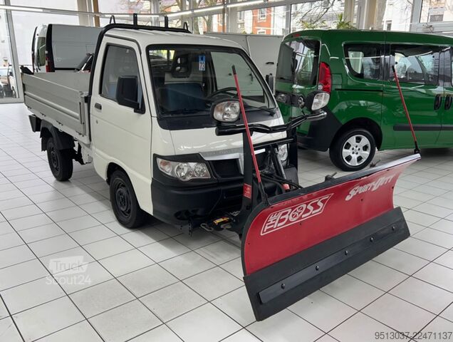 Tipvogn varebil PIAGGIO Porter 1.3 Schneeschild Kipper 1. Hand HU neu
