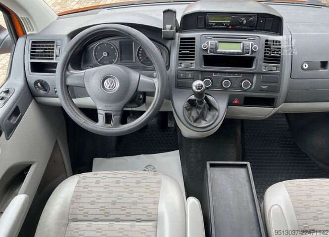 Gardinsided kassevogn VW T5 2.0 TDI Pritsche 4x4 Klima 4Motion HU neu
