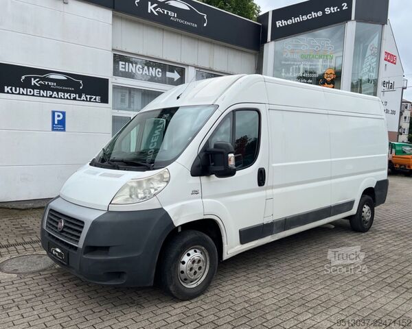 Hög tak skåpbil FIAT Ducato 2,3 JTD 35 130 L4H2 Klimaanlage HU 06.27