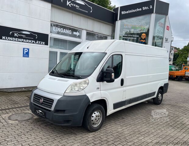 Hög tak skåpbil FIAT Ducato 2,3 JTD 35 130 L4H2 Klimaanlage HU 06.27