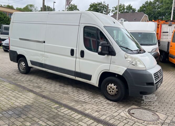 Hög tak skåpbil FIAT Ducato 2,3 JTD 35 130 L4H2 Klimaanlage HU 06.27