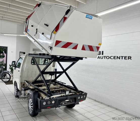 Tipvogn varebil PIAGGIO Porter Hochkipper Müllfahrzeug 1. Hand HU neu