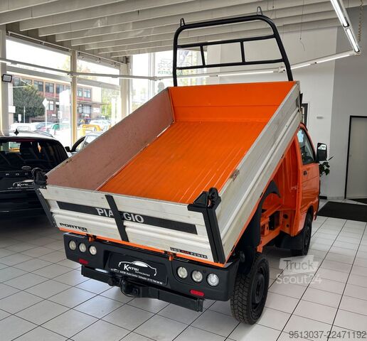 Самосвал-фургон PIAGGIO Porter 1.3 Allrad 4x4 Kipper 1. Hand HU neu
