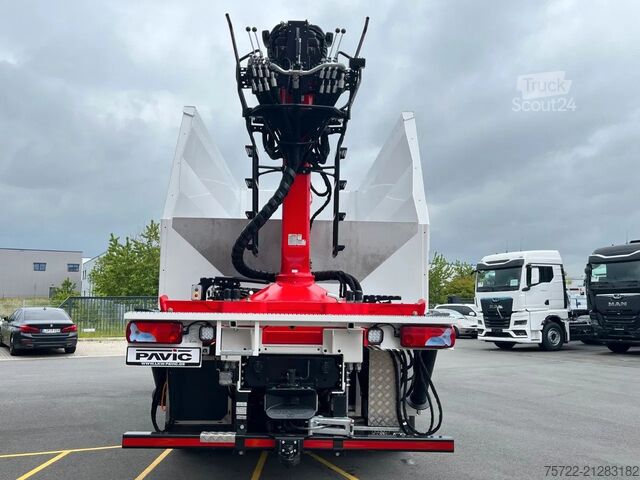 Transporteur de bois MAN TGS 28.480 6x4-4 Kran EPSILON Q170L115 MULDE