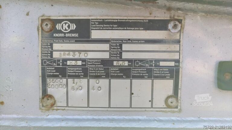 Přepravník dřeva Diversen GLOGGER SHE 2,6/20 NACHLÄUFER FÜR LANGMATERIAL ...