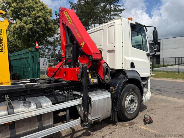 نظام ذراع الخطاف DAF CF 480 6x4 HOOKLIFT + CRANE PALFINGER PK19.001 ...