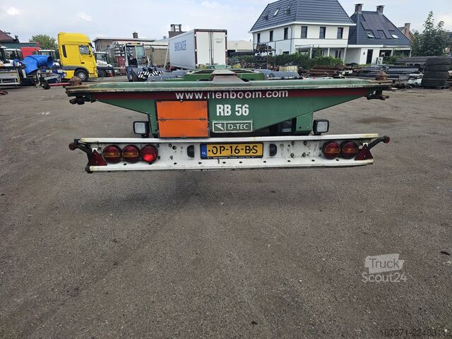 نقل الحاويات D-TEC VCC-01 FLEXITRAILER/ALL CONNECTIONS/ APK/TUV 23...