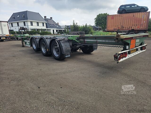 نقل الحاويات D-TEC VCC-01 FLEXITRAILER/ALL CONNECTIONS/ APK/TUV 23...