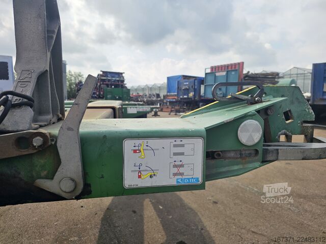 نقل الحاويات D-TEC VCC-01 FLEXITRAILER/ALL CONNECTIONS/ APK/TUV 23...